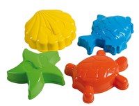 Androni Giocattoli Sandformen Meerestiere - Strandspielzeug Set