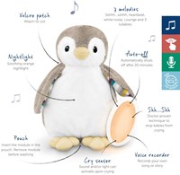 Zazu Baby Schlaf Susher Pinguin Phoebe mit Nachtlicht und Musik-2